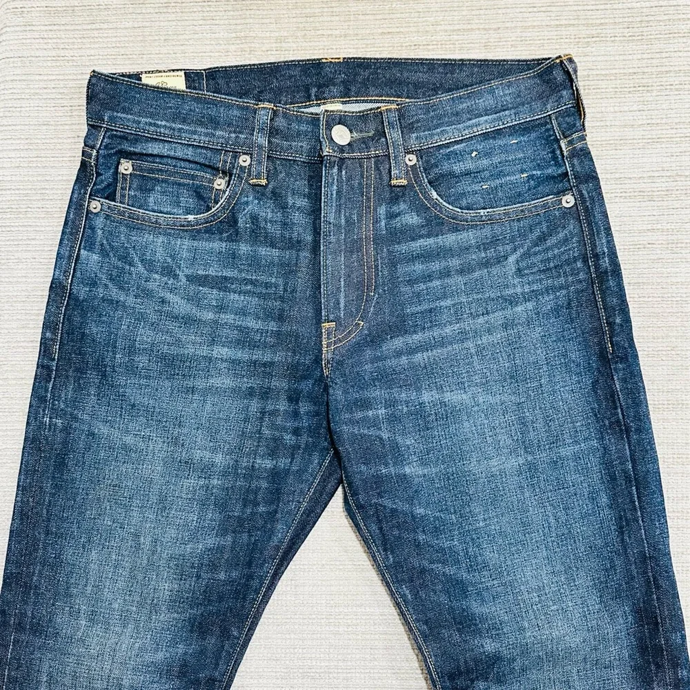J. Crew 484 Straight Denim Jeans Men's Size‎ W30xL30 Blue Dark Wash 5-Pocket